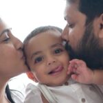 Lasya Manjunath Instagram - Our sweet prince,Our little SuperHero , today we celebrate the day you came into our lives and made it brighter. Happy 1st birthday, OUR love! Our little “Miracle “ 7/03/23 @its.memunnu #MokshAdheeran Cake : @manubakersdelight_ 📷: @tinytotsstudio