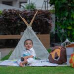 Lasya Manjunath Instagram - 💙🦋 Thankyou so much every one for coming to my 1st birthday celebration and for making it an extraordinary day..!! With love @its.memunnu ❤️😘😍 📷: @giggles_photography_hyd @its.memunnu #1stbirthdayparty #1stbirthdayphotoshoot #birthdayboy