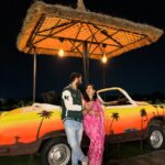Lasya Manjunath Instagram - 14 years of LOVE , 7 Years of TOGETHERNESS 🫰🏻 “Cheers to us and the beautiful & adventurous journey of 7 years” Happy Anniversary to the person who completes me 😍😘 @manjunath_chillale i love you ❤️ Our love story continues …. #growingoldtogether #anniversary #weddinganniversary #7yearsoftogetherness❤️ #lasyamanjunath #marriagestory #growingoldtogether Beautiful place : @thehawaiinshack