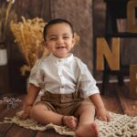 Lasya Manjunath Instagram - “You are Growing Up so Fast ! Chitti Thandri “ Monne puttinattundhi appude 1 year avuthunda anipisthundi. 7/03/2023 You are our little “Miracle”😍❤️ Beautiful clicks by @tinytotsstudio