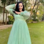Lasya Manjunath Instagram - Late to this trend 💥 Outfit: @pari.designers_