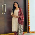 Lasya Manjunath Instagram - “You define your own life. Don’t let other people write your script.” ❤️ Outfit : @pari.designers_