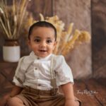 Lasya Manjunath Instagram - “You are Growing Up so Fast ! Chitti Thandri “ Monne puttinattundhi appude 1 year avuthunda anipisthundi. 7/03/2023 You are our little “Miracle”😍❤️ Beautiful clicks by @tinytotsstudio