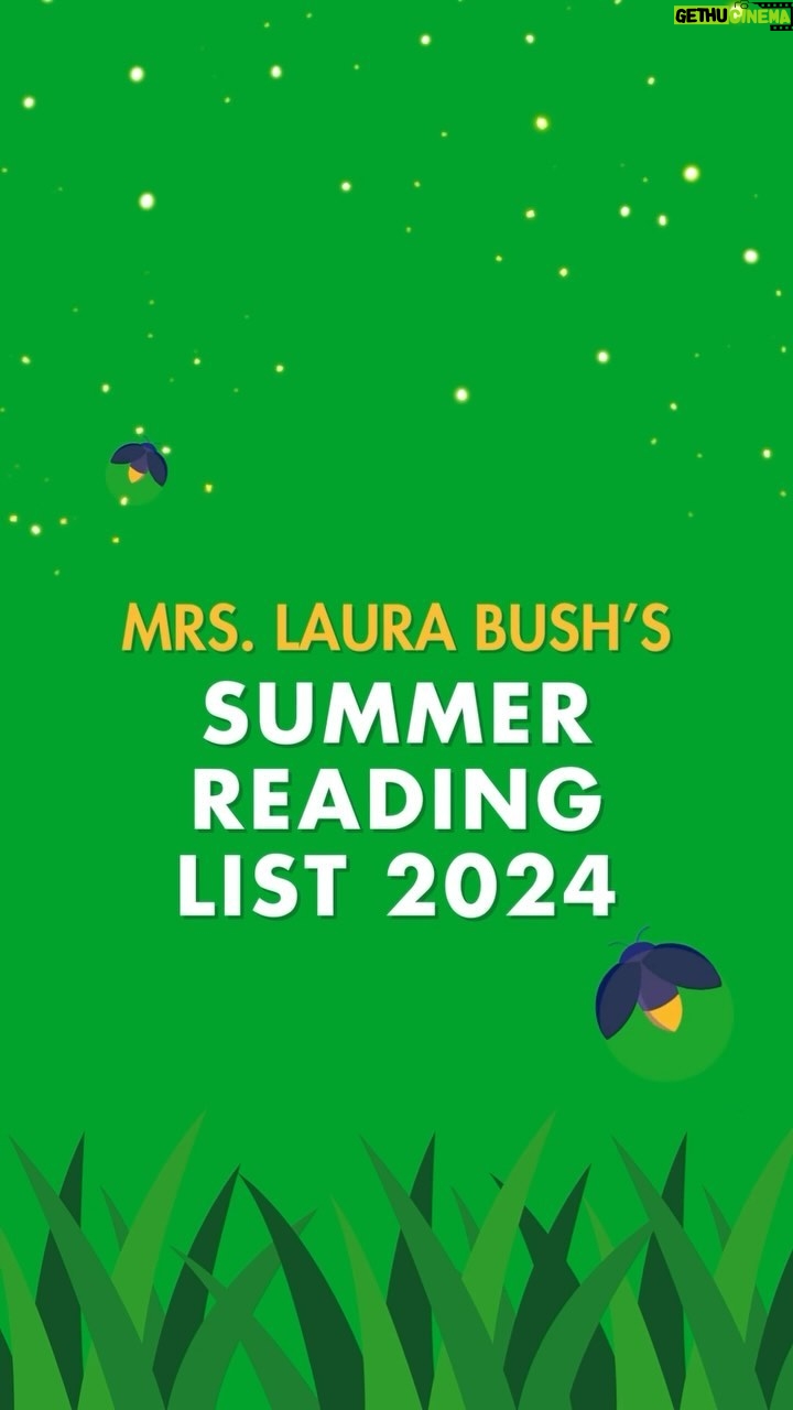 Laura Bush Instagram - Mrs. Laura Bush’s 2024 Summer Reading List is finally here! You can view and purchase the selection at the link in bio. Happy reading! ✨📖