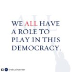Laura Bush Instagram – Repost @thebushcenter ⁣
⁣
Today, the George W. Bush Presidential Center and 12 other presidential foundations and centers have issued a joint statement as a reminder of  what makes the United States a great nation; our ideals rooted in freedom and democracy.⁣
⁣
“The unalienable rights of life, liberty, and the pursuit of happiness, as stated in the Declaration of Independence, are principles that bind us together as Americans. They have enabled the United States to strive toward a more perfect union, even when we have not always lived up to those ideals….” ⁣
⁣
Visit the link in our bio to read the full statement, share it, and have a conversation.
