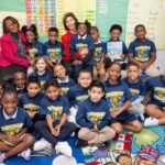 Laura Bush Instagram - Reading opens doors to imagination and opportunity. That’s why today, I celebrated @unitedway’s #ReadAcrossAmerica by reading to first grade students at J.N. Ervin Elementary School in Dallas. By reading to students in your communities, you can inspire a lifelong love of reading. Thank you, Mrs. Wallace, for letting me share my love of reading with your classroom. 📚