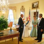 Laura Bush Instagram - With sympathy and love to the Royal Family and the people of Great Britain. • Statement by President George W. Bush on Her Majesty Queen Elizabeth II Dallas, Texas – "Laura and I were honored to have known Her Majesty Queen Elizabeth II. She was a woman of great intellect, charm, and wit. Spending time at Buckingham Palace, and having tea with Her Majesty – and her Corgis – is among our fondest memories of the presidency. Queen Elizabeth ably led England through dark moments with her confidence in her people and her vision for a brighter tomorrow. Our world benefitted from her steady resolve, and we are grateful for her decades of service as sovereign. Americans in particular appreciate her strong and steadfast friendship. Laura and I join our fellow citizens in sending our heartfelt condolences to the Royal family and the British people."