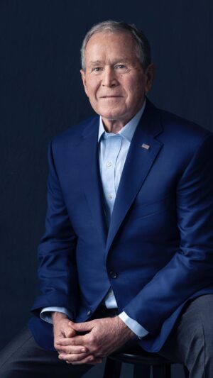 Laura Bush Instagram - Repost from @georgewbush
•
If you want to lead people, you have to like people. Through @masterclass, I’m teaching my approach to executive leadership for the first time. I’m opening up my painting studio, and @laurawbush will be joining us for a few lessons, too. I hope that you can draw on my experience as president to communicate with sincerity and lead with confidence. Link in bio.
