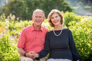 Laura Bush Instagram - Happy Birthday to my dearest husband! 🎉 

📷 @casmith_photography