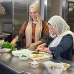 Laura Bush Instagram – Jenna and I met with some incredible women from Break Bread Break Borders, a culinary program that helps refugee women from war-torn countries find job opportunities in the food service industry. We had a cooking lesson from two Afghan refugees, sisters Sharifeh and Jamileh, and learned more about their lives in Afghanistan, why they came to the U.S., how they’ve built their lives here, and what they hope for the future.
Tune in to @TODAY at 8:19 am tomorrow!
#internationaldayofthegirl #breakbreadbreakborders @jennabhager @hodaandjenna @thebushcenter @jinyahuang