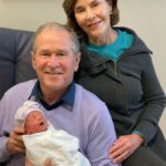 Laura Bush Instagram – Repost from @georgewbush
β’
With full hearts, @laurawbush and I are delighted to announce the birth of our new granddaughter. Barbara gave birth to Cora Georgia Coyne on September 27, 2021, in Maine β not far from our family home where Barbara and Craig were married. Cora is healthy and adorable, and we are proud and grateful.
