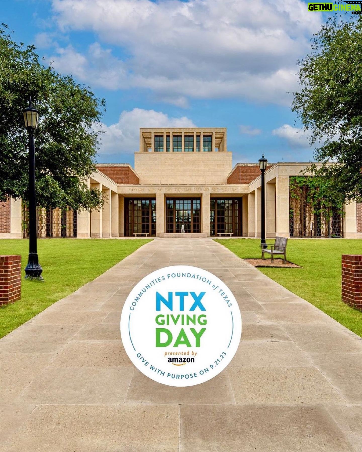 Laura Bush Instagram - Repost from @thebushcenter • Help the Bush Center support our community leaders this #NorthTexasGivingDay! Today, your tax-deductible contribution of $25 or more to the Bush Center will go further thanks to bonus funds from the Communities Foundation of Texas. We’re grateful for your support of our mission to ensure opportunity for all, strengthen our democracy, and advance free societies. Please find the link in our bio. Thank you for your support!