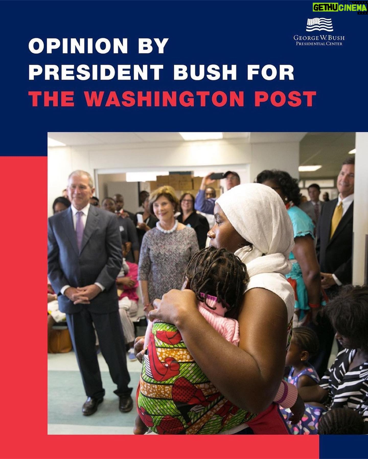 Laura Bush Instagram - Repost from @thebushcenter • Michael Gerson’s words make the case for saving PEPFAR. Read the opinion by President Bush for @postopinions at the link in bio. #PEPFAR