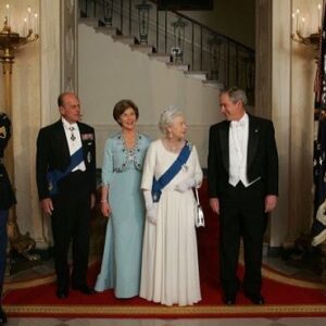 Laura Bush Instagram - With deepest sympathy to Her Majesty Queen Elizabeth II and to the people of the United Kingdom on the passing of His Royal Highness The Prince Philip, Duke of Edinburgh. 

White House Photo