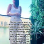 Laura Carmine Instagram - 🤍 No hay porque terminar mal, cuando se ama de verdad, ese amor se transforma, las metas en la vida no son iguales y lo mejor es seguir el camino sin hacerse daño, y siempre quieres lo mejor para esa persona