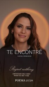 Laura Chimaras Instagram - Te encontré 🫶 @profmosquera POEMA 27/29 🤯🥹 ¿Que tal fue este mes con 29 poemas? #poemacorto #poemadeamor #poesía #poeta #poesíaymúsica #poetry #spokenwordpoetry #spokenwords #chimaraslaura