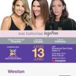 Laura Chimaras Instagram - YA FALTA MUY POCO PARA VERNOS EL 13 DE JUNIO EN WESTON🎤 Recuerden que será una noche muy especial ya que será a beneficio de @fundaciontodoporlosninos 🫶 Si estás en Miami y gustas pasar una noche llena de historias que inspiran con @requenaoficial @camilacanabal nos vemos en unas semanas🤎 Entradas a la venta en @ticketplateusa 🎟️