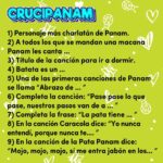 Laura Franco Instagram - Chiquipines es Lunes de #AJugarConPanam y hoy les propongo este divertido CRUCIPANAM 🎉🥳 para que descubran qué frase se esconde en cada uno 🫢 en la siguiente foto tienen las preguntas ¡A divertirse! Comenten sus respuestas 👇🏻💬 los voy a estar leyendo #panam #yosoypanam #panamfiesta #música #canciones #niños #alegria #juegos #diversión