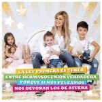Laura Franco Instagram – Chiquipines ¡Hoy es el día del herman@! 😍🥰❤️ Un día para festejar con nuestros hermanos y hermanas y dedicarles todo nuestro amor 🎉 y también una canción…
🎶 Nos queremos nos amamos, compartimos y jugamos 🎶 HERMANOS 🎶
Gracias Sofi, Bauti y Luca por protegerse y cuidarse siempre!!! ❤️ como dice la canción… POR SIEMPRE UNIDOS HERMANOS 💕
Cuéntenme ¿Tienen hermanos? ¿Cuántos? Quiero leerlos ❤️👇🏻
#panam #yosoypanam #panamycirco
#musica #shows #niños #diversion #alegria #juegos #entretenimiento