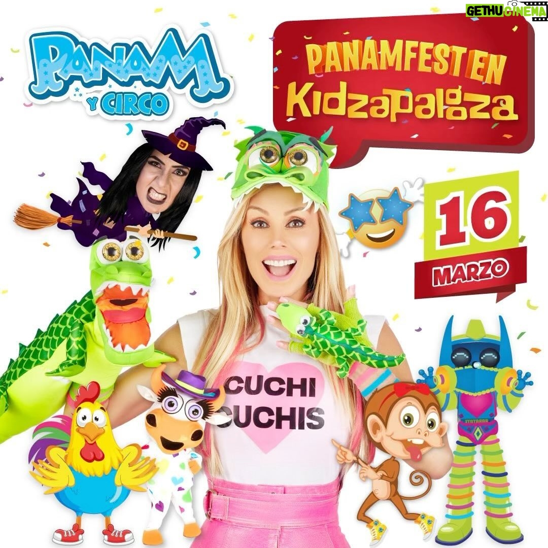 Laura Franco Instagram - ¡Atención Familias! Ya que muchos lo pidieron…❤️ ¡PIM PUM PAM💥SORTEO💥 Participá para vivir un día lleno de alegría en el Kidzapalloza a pura Panammanía!!! ¡Estoy sorteando 2 entradas del día Sábado 16 de Marzo 🎫 para jugar, cantar y bailar en el Kidzapalloza que organiza @lollapaloozaar 🎉! Habrá 2 ganadores y cada uno podrá ingresar con hasta 4 menores con su entrada que deberán acreditarlos previamente, pueden buscar toda la información en la página de @lollapaloozaar Para participar es muy fácil : - Seguime en Instagram @yosoypanam - Dale ❤️ “Me gusta” a ésta publicación - Mencionar a 3 personas en los comentarios 👇 - Y seguime en Tik Tok @panamok ¡No dejes de pasar ésta oportunidad de vivir una fiesta soñada en #Lollapalooza2024 🎶💘 ¡Voy a anunciar al ganador el día Jueves 14 a las 18hs! ¡Como les diría mi vaquita de San Antonio “Doña Quita de Tonio“ ¡SUERTE PARA TODOS! 🤞🙌 🍀 🎫💥🎉😍 #panam #yosoypanam #panamfiesta #música #canciones #niños #alegria #juegos #diversión #lollapalooza #lollapaloozaar