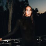 Laura Harrier Instagram - @ysl @anthonyvaccarello for @vanityfair by @tyrellhampton