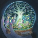 Laura Heikkala Instagram - Álfheimr 🌳✨ Watercolor piece for my upcoming solo show opening in a week at @marienkafer_gallery ! 💕 I’ll be there on the opening day there will be merch themed around the exhibition available! There is an RSVP for the opening day, only a few slots left so reserve early! ☺️ #watercolor #illustration #水彩 #イラスト