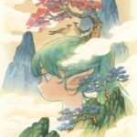 Laura Heikkala Instagram - Terra✨ A watercolor painting I did for the LAWS OF NATURE gallery show being held now at @around.gallery 💕 Please go check out all the beautiful works if you are in Singapore! ☺️ #watercolor #traditionalart #painting