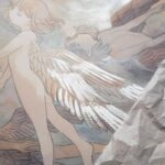 Laura Heikkala Instagram - Hatchlings✨ Watercolor on paper with pearlescent accents from Gansai Tambi watercolors. Swipe to see the pearlescent details and some making of footage! For this solo show I wanted to create artworks with muted palettes and faded tones, to achieve a hazy feeling to the paintings. If you’d like to get high quality prints of your favorite piece from the exhibition, they are now available through @gallerynucleus website 💕