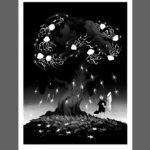 Laura Heikkala Instagram – Remaining Nebula Tree riso prints are now up in my shop along with the two other prints that were part of the To Infinity gallery show! Here you can see how I made the different colour layers with traditional mediums of pencil and ink✍️
‼️I also have some much requested mystery print bundles up in my shop in limited quantities 💕
#riso #risoprint #traditionalart
