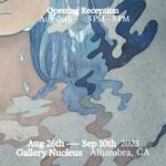 Laura Heikkala Instagram - I’m so excited to announce my solo show ’Ripple’ which will open in just a couple weeks at Gallery Nucleus! This collection of artworks explore the themes of introspection, human interaction and nature. I’m happy to be able to attend the opening reception in person on Aug 26th✨ More info soon! Visuals: @the_dinotino