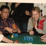 Laura Prepon Instagram – #throwback to my poker days… Moving all-in against Johnny Chan. 😅