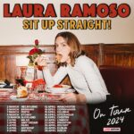 Laura Ramoso Instagram - The SIT UP STRAIGHT Tour 2024 is HERE! 🍝 Me and some characters you miiight know pretty well are going on the road baby (well…in the skies)!! ✈️ 🍅Artist presale tickets available NOW with code LAURA (in bio!) 🍅Public onsale tickets available Friday DEC 8 at 10AM local time (wherever you are in the world) North American dates will follow. It’s…happening 🇦🇺🇬🇧🇳🇿🇪🇺❤️ lauraramoso.com/tour . . Photo by @kristinaruddick Hair and makeup by @judylim.makeup Set design by @cydconnell Poster design by @jonnywoolley