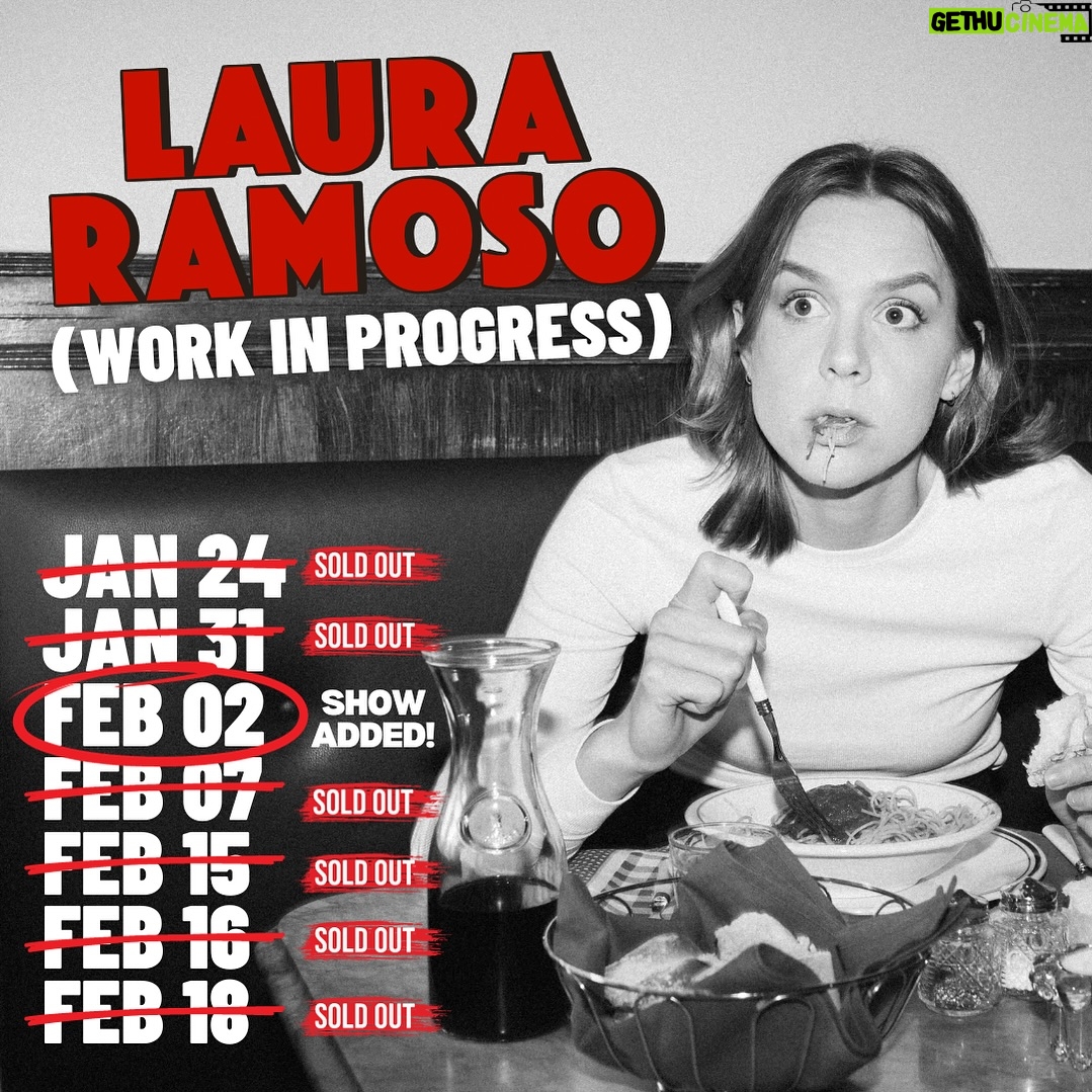 Laura Ramoso Instagram - Torontoooo! 🌃 Show ADDED for my work in progress run at @comedybardanforth starting in a few weeks✨🍾 come check out my new stuff and help decide if I’m taking it on tour or not!! Ft exciting guests. See ya soon home crowd! 🫶🥹 Tickets in bio or at lauraramoso.com/tour Photo by @kristinaruddick Hair and makeup by @judylim.makeup Set dec by @cydconnell