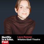 Laura Ramoso Instagram - JUST ANNOUNCED eeeeee!!!! I’m performing as part of @netflixisajoke - The Festival on Tues, May 7 at THE WILSHIRE EBELL THEATRE in Los Angeles! Dreams…come true? 🌹😭 - Presale starts tomorrow Dec 14 at 10am PT with code CREW - General public sale this Friday Dec 15 Tickets and more info at www.netflixisajokefest.com Beyond beyond beyond beyond ❣️❣️ Photo by @kristinaruddick Hair and makeup by @judylim.makeup