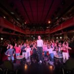 Laura Ramoso Instagram – It’s over 😭🥲 2 months, 20 cities, 13 countries, and 26 SOLD OUT shows. Close to 15,000 of you (!!) saw Sit Up Straight on my first ever international tour and I’m having a hard time even typing that out. This is the coolest thing that’s ever happened to me and I will never forget this experience for as long as I live. For everyone who came and clapped and laughed and showed UP, I thank you and love you from the bottom of my soft, tender heart. All I wanna do is entertain and you’re the reason I am able to live this dream. We legitimately had the time.of.our.lives gallivanting around Australia, New Zealand, Europe, and the UK this spring. The TIME !!! of our LIVES!!!!! I’m due for some rest, but I’m already looking forward to seeing you on the next one. I won’t be long, promise! 🌸💕
Too many to pick from so photos are from first show in Melbourne and last show in Berlin and some people I love very much in between.