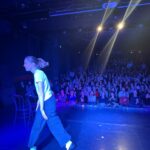 Laura Ramoso Instagram - PARIS 💫✨🇫🇷 this is the only footage I have of our time together because we were there for literally 10 seconds but it was all worth it for your steak frites and incredible crowd at @apollo_theatre_paris merci merci 😘