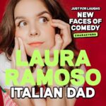 Laura Ramoso Instagram - Tag your Italian dads 🫶🫶🫶 @lau_ramoso Find out if Marco can stay on course and watch the rest of Laura Ramoso’s set for Just For Laughs New Faces of Comedy: Characters on our YouTube and Facebook!