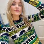 Laura Whitmore Instagram – Lá Fhéile Pádraig sona duit ☘️
So grateful for the people I got to spend this weekend with! Big up the Irish team and loving each day with the joy you deserve. Sending love and craic to you all!

1st jumper is @callan_knit with bray head and some of my favourite irish things! Guinness jumper @pellador_fc 
Thank you @saturday.kitchen @bbcone and @matt.tebbutt for a great start to the celebrations and @clodagh_mckenna for throwing the best party EVER!