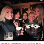 Laura Whitmore Instagram – Lá Fhéile Pádraig sona duit ☘️
So grateful for the people I got to spend this weekend with! Big up the Irish team and loving each day with the joy you deserve. Sending love and craic to you all!

1st jumper is @callan_knit with bray head and some of my favourite irish things! Guinness jumper @pellador_fc 
Thank you @saturday.kitchen @bbcone and @matt.tebbutt for a great start to the celebrations and @clodagh_mckenna for throwing the best party EVER!