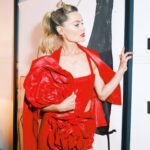 Laura Whitmore Instagram - BRITS x @theperfectmagazine x @warnermusicuk Wearing @ysl @miscreants__ necklace @margaret0connor @emmalanestylist Glam @toribmakeup @joepickeringtaylor 📸 @georgeonaboat
