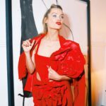 Laura Whitmore Instagram - BRITS x @theperfectmagazine x @warnermusicuk Wearing @ysl @miscreants__ necklace @margaret0connor @emmalanestylist Glam @toribmakeup @joepickeringtaylor 📸 @georgeonaboat