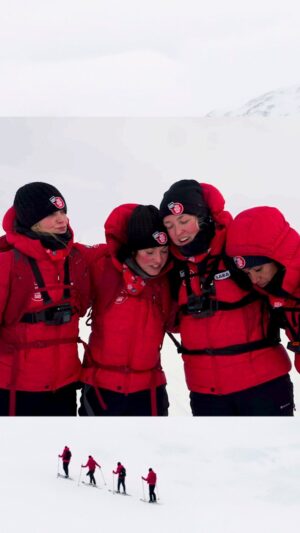 Laura Whitmore Instagram - OUR ICE GIRLS DID IT 💪🎉

What kept them going? That it was all to raise money to tackle poverty and injustice around the world. If you would like to support by donating, please visit our profile.