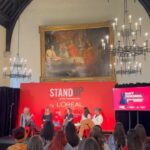 Laura Whitmore Instagram - This morning I hosted a discussion around Street Harrassment as part of #WeStandUp campaign. Unwanted attention is never your fault. The @lorealparis Stand Up Against Street Harassment training only takes 5 mins and can help those who experience or witness street harassment. Find link to the training in my stories. #WeStandUp #ad