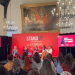 Laura Whitmore Instagram - This morning I hosted a discussion around Street Harrassment as part of #WeStandUp campaign. Unwanted attention is never your fault. The @lorealparis Stand Up Against Street Harassment training only takes 5 mins and can help those who experience or witness street harassment. Find link to the training in my stories. #WeStandUp #ad