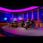 Laura Whitmore Instagram - Life goal made. Sat in the late late show host seat. Thanks Patrick for having me, what a legend! Lovely catching up with Aisling and Domhnall and more importantly I did not fall over in my shoes 🙏🏻 @latelaterte 💚