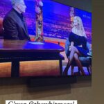 Laura Whitmore Instagram - The perfect gúna for @latelaterte Earrings @simonerocha_ Dress @simonerocha_ x @theoutnet Shoes @louboutinworld Tights @wolford Styling @ingridhoey assisted by Freya Make up @cloochy using @chanelofficial Hair @cashmandjmc #whatwhitmorewore