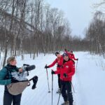 Laura Whitmore Instagram - Lately… One of the most ridiculous things I’ve ever done Comic Relief V Arctic! 💪🏽💪🏽💪🏽 camping in -20c temps but all to raise money and awareness for some really important causes for more info go to comicrelief.com/laura Also big shout out to one of the most impressive crews who did everything we did while holding equipment! *You can watch the documentary we made BBC 1 Monday March 11th 9pm*