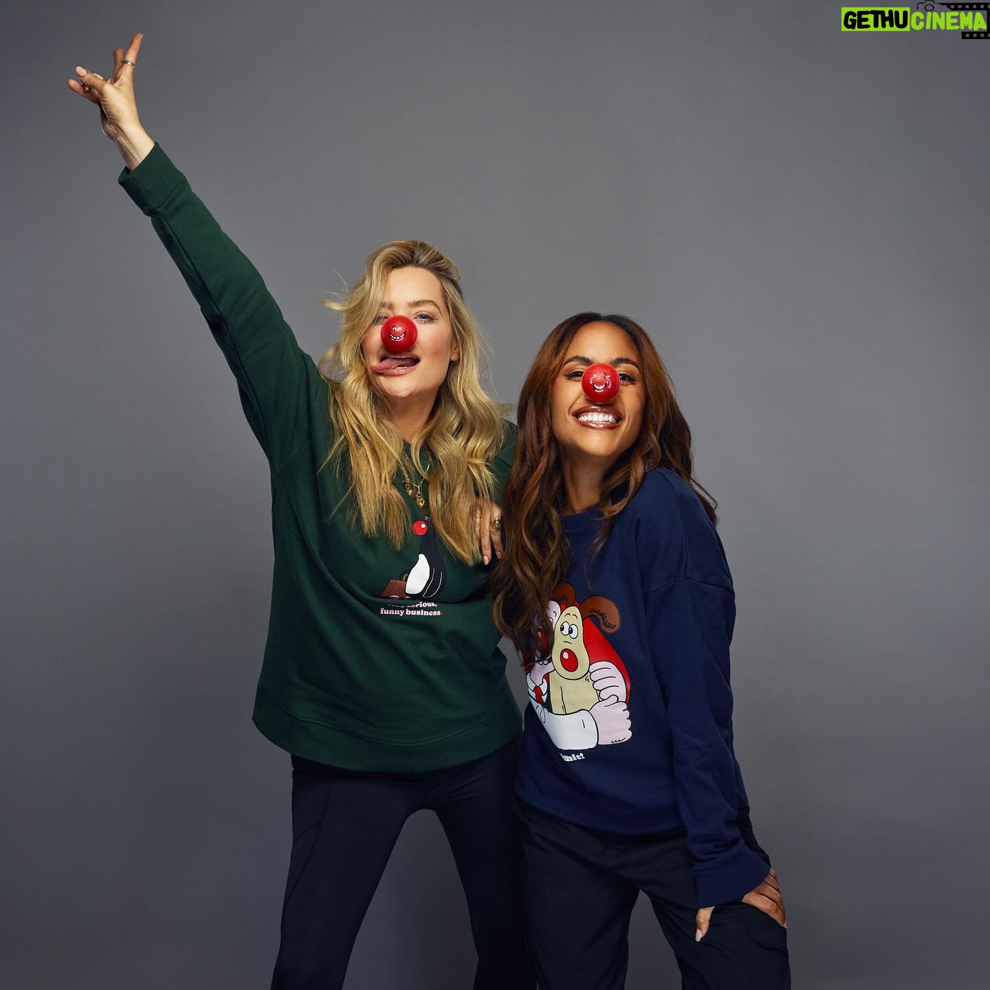 Laura Whitmore Instagram - COMIC RELIEF x AARDMAN on sale now @tkmaxxuk ahead of Red Nose Day next week! SNOW GOING BACK airs Monday 9pm BBC1 💪🏽 ❄️