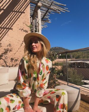 Laura Whitmore Instagram - Ibizan looks 
@mercydelta x @danbaldwinart 
@stinegoyastudio
@second_stories__  x @daughters4earth 
@urbanoutfitterseu 
@mango 
#whatwhitmorewore