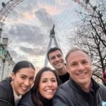 Lauren Gottlieb Instagram - Fairytale Moments 😍✨ Kevin and Meri Bender were my childhood dance teachers turned lifelong best friends!! It’s been so special introducing them to @newinflux 🥹💓 This weekend they came to visit us in London and TJ and I surprised them with two big asks: If Meri would be my Bridesmaid and stand by my side at our wedding and if Kevin would do us the honor of officiating our ceremony and marrying us 😍🥹😍 It was truly the most special night that played out like a movie and is ingrained in my memory forever!!! 🤩🤩🤩 Wedding planning kicked off to a great start!!! Couldn’t miss out on having this unforgettable moment together while you were in London. Love you always and forever @merib0829 @dmpc1987 @dmpcaz 💓💫 #wedding #weddingplanning #bridesmaid #officiant #bride #groom #shesaidyes #engagement #love #fairytale